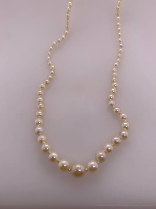 Estate Akoya Cultured Pearl Strand